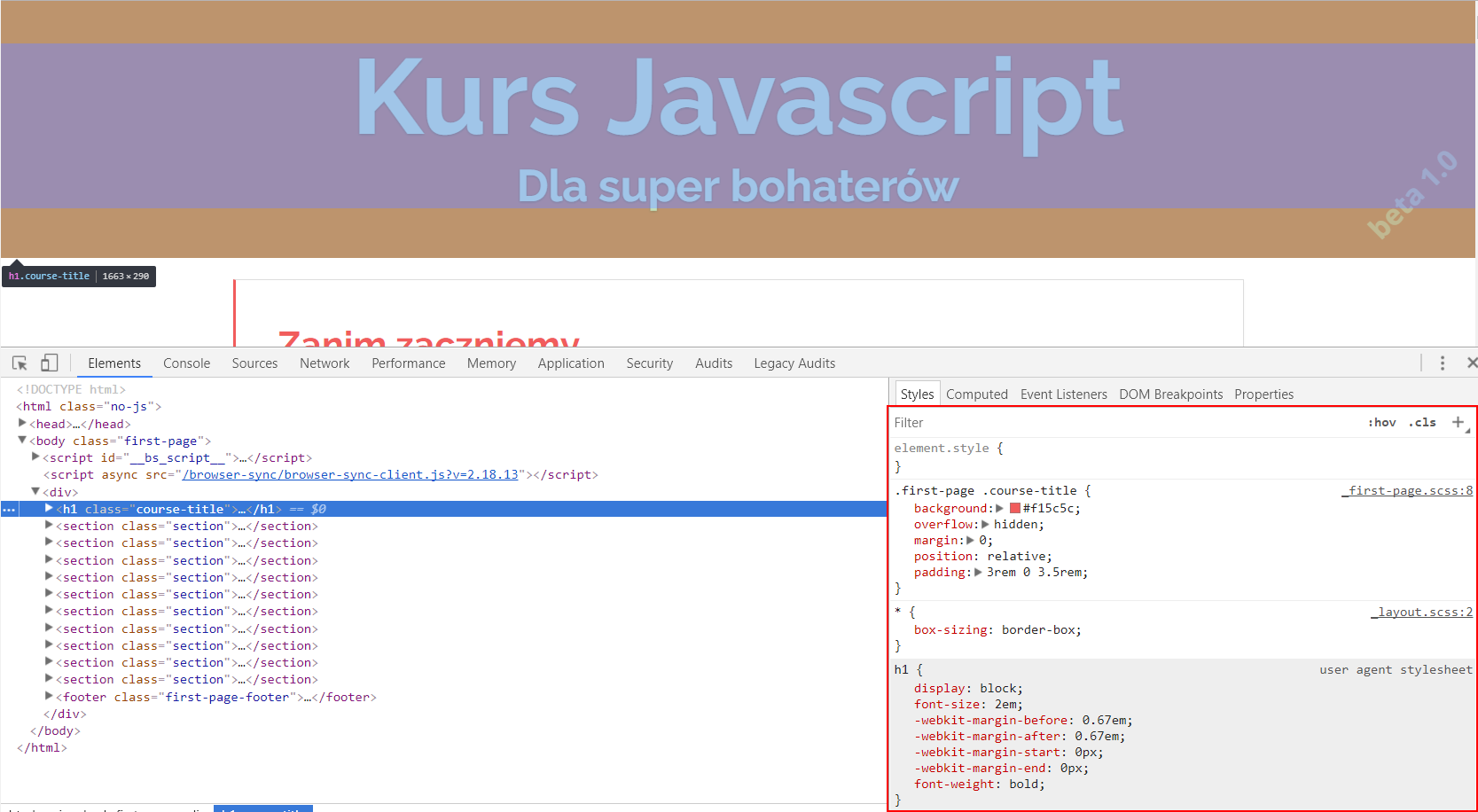 Widok debuggera